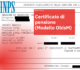 Certificato di pensione (Modello ObisM)
