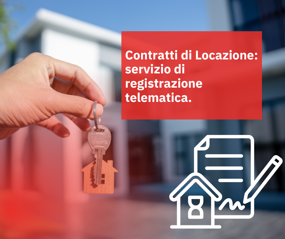 Contratti di Locazione: servizio di registrazione telematica.